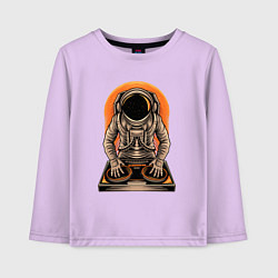 Детский лонгслив Космонавт диджей - cosmo DJ