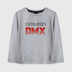 Лонгслив хлопковый детский Peace DMX, цвет: меланж