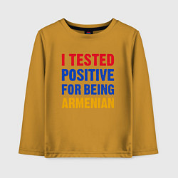 Детский лонгслив Tested Armenian