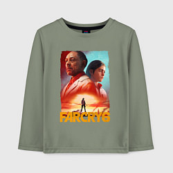 Лонгслив хлопковый детский FAR CRY 6 ФАР КРАЙ 6 ПОСТЕР, цвет: авокадо