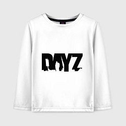 Лонгслив хлопковый детский DayZ, цвет: белый