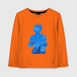 Лонгслив хлопковый детский Чайльд Тарталья Tartaglia, цвет: оранжевый