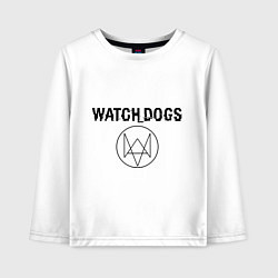 Лонгслив хлопковый детский Watch Dogs, цвет: белый