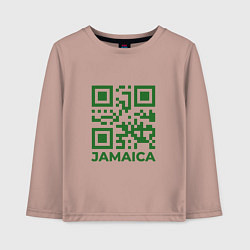 Детский лонгслив QR Jamaica