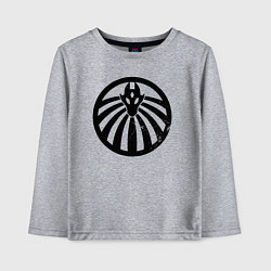 Лонгслив хлопковый детский Эпсилон-11, цвет: меланж