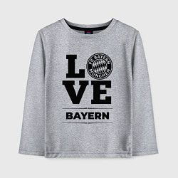 Детский лонгслив Bayern Love Классика