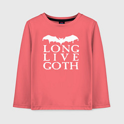 Детский лонгслив Long Live Goth