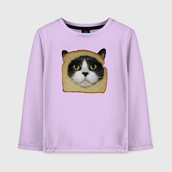 Детский лонгслив Котохлебинг