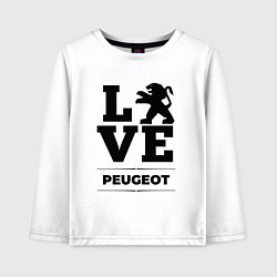 Детский лонгслив Peugeot Love Classic