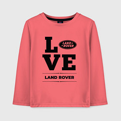 Детский лонгслив Land Rover Love Classic