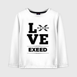 Детский лонгслив Exeed Love Classic