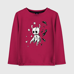 Лонгслив хлопковый детский Hollow Knight game, цвет: маджента