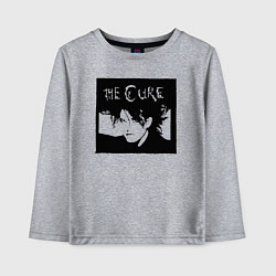 Лонгслив хлопковый детский The Cure Роберт Смит, цвет: меланж