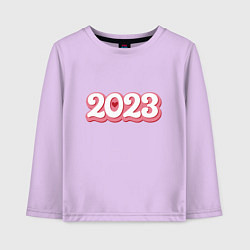 Детский лонгслив Love 2023