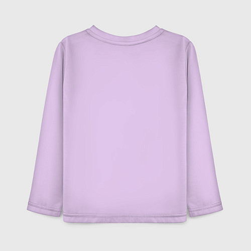 Детский лонгслив Дети девяностых / Лаванда – фото 2