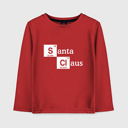 Детский лонгслив Santa Claus chemistry