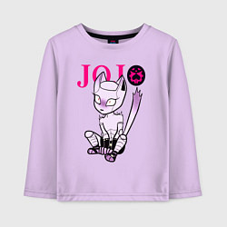 Лонгслив хлопковый детский Killer Queen - joke, цвет: лаванда