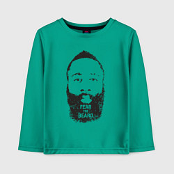 Лонгслив хлопковый детский Harden beard, цвет: зеленый