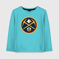 Детский лонгслив Denver Nuggets logo