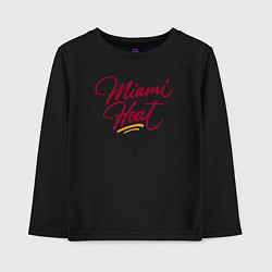 Детский лонгслив Miami Heat fan