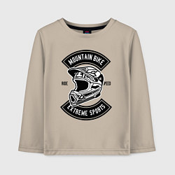 Детский лонгслив Mountain bike helmet