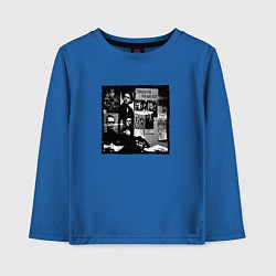 Лонгслив хлопковый детский Depeche Mode - 101 Pasadena, цвет: синий