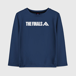 Детский лонгслив The finals logo