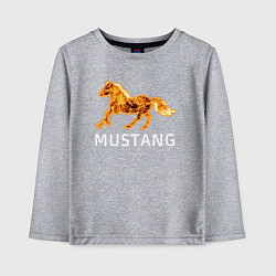 Детский лонгслив Mustang firely art