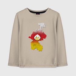 Детский лонгслив Осетия и герб