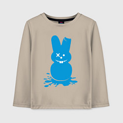 Лонгслив хлопковый детский Blue bunny, цвет: миндальный