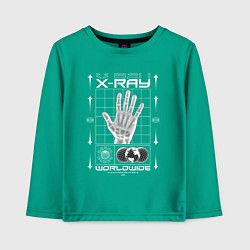 Детский лонгслив X-ray streetwear