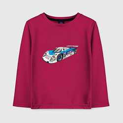 Лонгслив хлопковый детский Toyota Toms Le mans, цвет: маджента