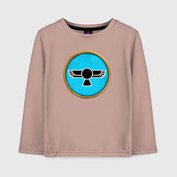 Лонгслив хлопковый детский Империя Сасанидов Rome: Total War, цвет: пыльно-розовый