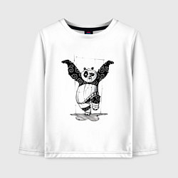 Детский лонгслив Кунгфу панда По
