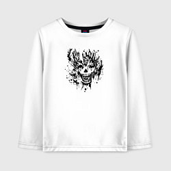 Лонгслив хлопковый детский Путь к свету, цвет: белый