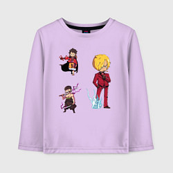 Детский лонгслив Ван-Пис Санджи Зоро