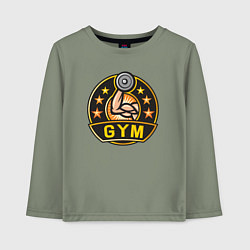 Детский лонгслив Gym stars