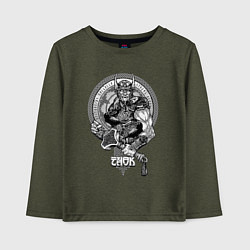 Детский лонгслив Victory or Valhalla