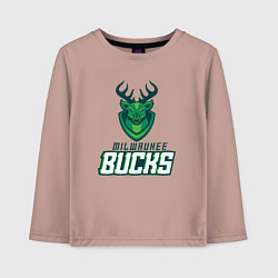 Детский лонгслив Milwaukee Bucks NBA