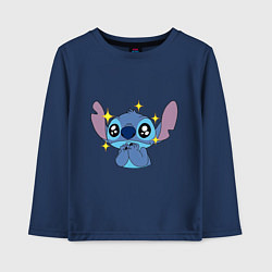 Детский лонгслив Stitch stars