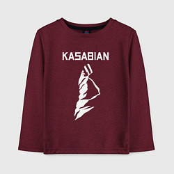 Детский лонгслив Kasabian - logo