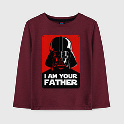 Детский лонгслив Darth Vader