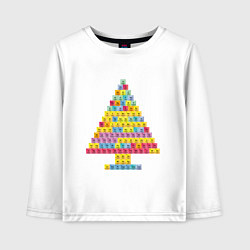 Детский лонгслив Таблица Менделеева ёлка
