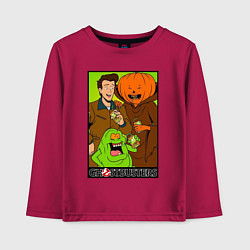 Детский лонгслив Ghostbuster - Peter Slimer Pumpkinhead