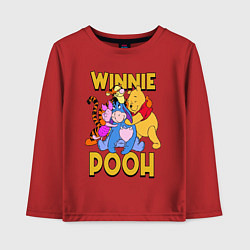 Детский лонгслив Winnie Pooh hugs