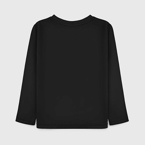 Детский лонгслив Игровой кубик / Черный – фото 2