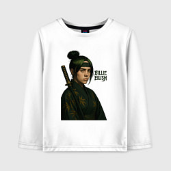 Детский лонгслив Билли Айлиш ниндзя