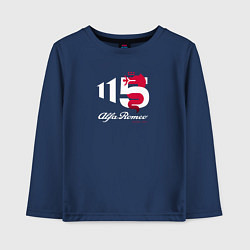 Детский лонгслив 115 years of Alfa Romeo