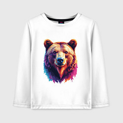 Детский лонгслив Хозяин сибирской тайги