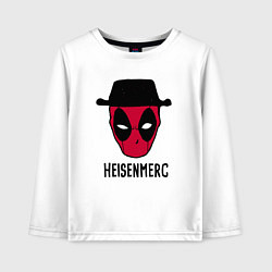 Лонгслив хлопковый детский Heisenmerc, цвет: белый